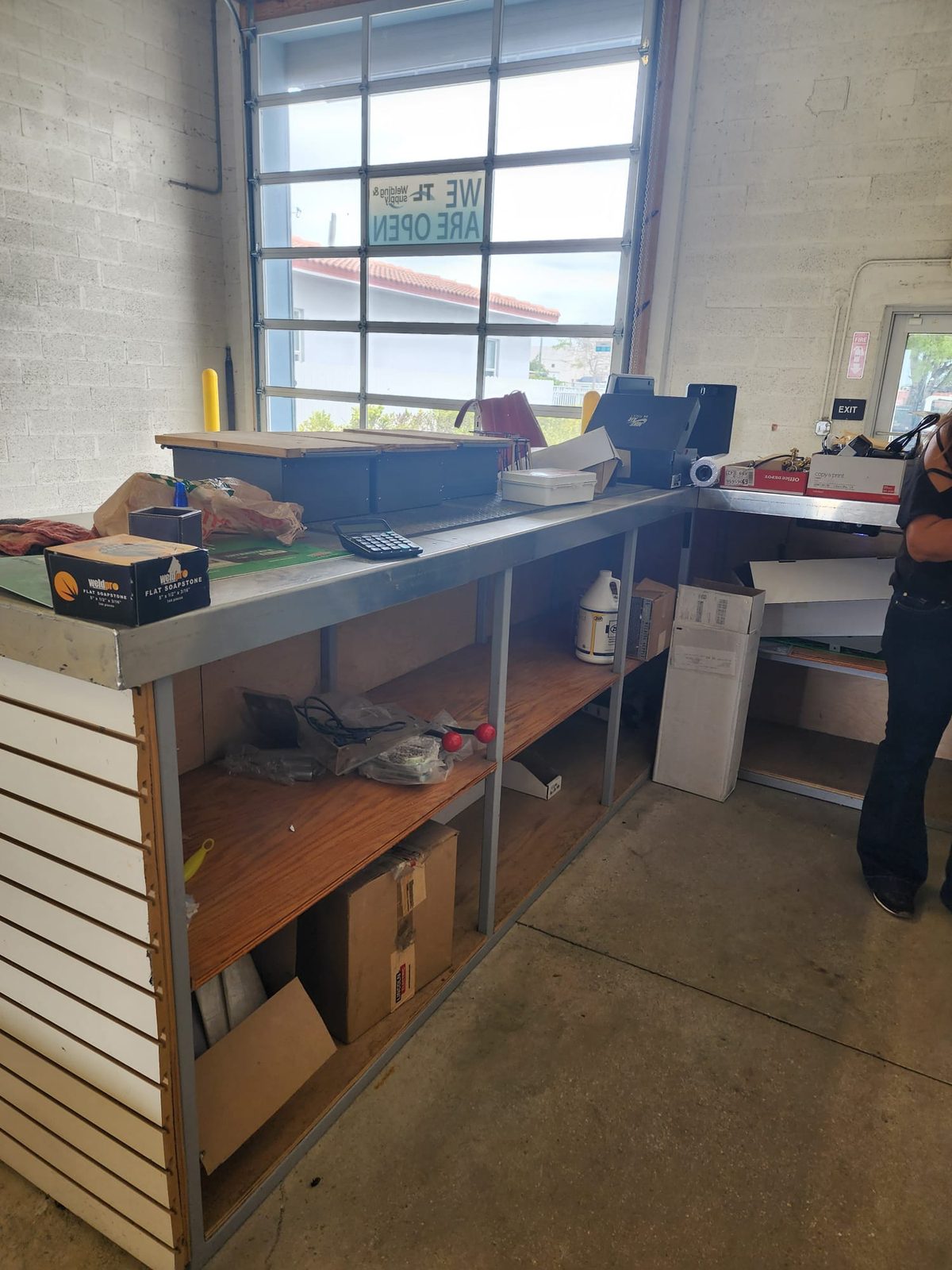 Reception and front-desk area